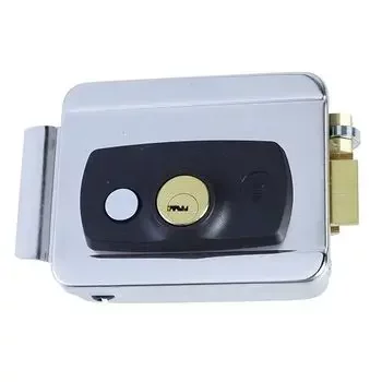 YALE ELECTRIC RIM LOCK, ROLLER LATCH, REVERSIBLE BOLT, ADDITIONAL NIGHT & FREE MODE, SN FINISH YALE | Model: YEL-200SN