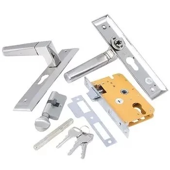 DORSET COSMO MORTISE LOCK SET WITH KEY & KNOB(60MM)-8