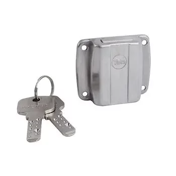 DORSET HEXTECH CUPBOARD LOCK-AL450-SILVER SATIN DORSET | Model: AL450SS