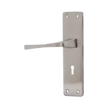 PLAZA 8  LUXE MORTISE HANDLE + LEVER LOCK IN SS FINISH PLAZA | SKU: 6000011618 Model: 7621