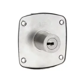 DORSET SECURA WARDROBE LOCK-AL400(22/25MM)-NICKEL FINISH DORSET | Model: AL400SS