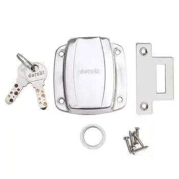 DORSET SECURA WARDROBE LOCK-AL400(22/25MM)-NICKEL FINISH DORSET | Model: AL400SS