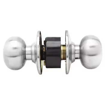 DORSET CYLINDRICAL LOCK (ENTRANCE )- SILVER SATIN DORSET |Model: ETTOSS