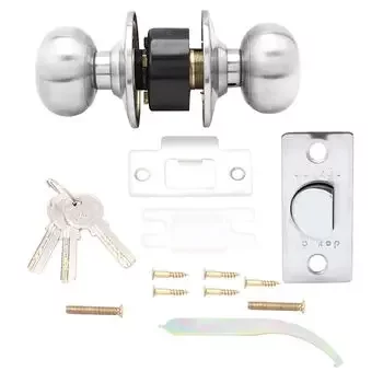 DORSET CYLINDRICAL LOCK (PRIVACY )- SILVER SATIN DORSET | Model: PRTOSS