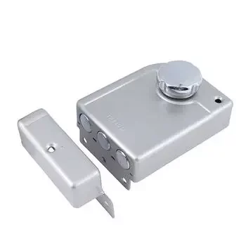 DORSET PHANTOM MAIN DOOR TRIO LOCK DEAD BOLT WITH KEY & KNOB (NICKEL SILVER) NIGHT LATCH DORSET | Model: PHA303NS