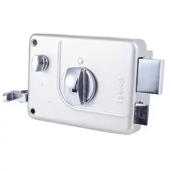 DORSET PHANTOM MAINDOOR NIGHT LATCH WITH KEY & KNOB (NICKEL SILVER) NIGHT LATCH DORSET | Model: PHA101NS