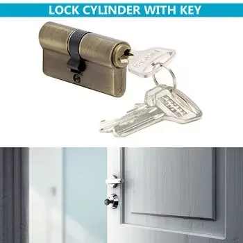 DORSET CYLINDER LOCK BOTH SIDE KEY 60MM PT CL100PT DORSET | Model: CL100PT