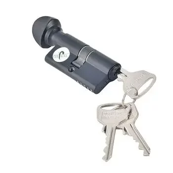 DORSET CYLINDER LOCK KEY & KNOB 60MM GM CL101GM DORSET | Model: CL101GM