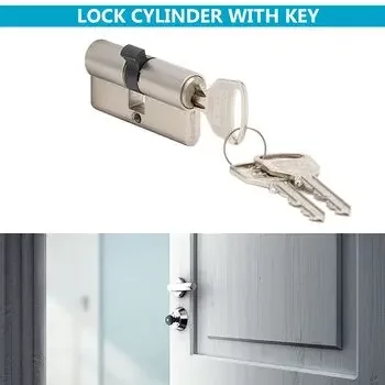 DORSET CYLINDER LOCK BOTH SIDE KEY 60MM SN CL100SN DORSET | Model: CL100SN