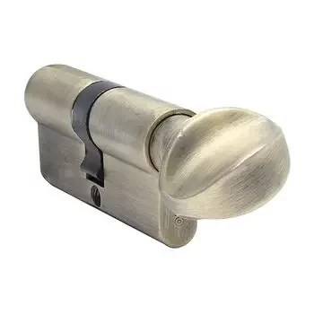 DORSET CYLINDER LOCK ONE SIDE KEY & ONE SIDE KNOB 70MM PT DORSET | Model: CL107PT