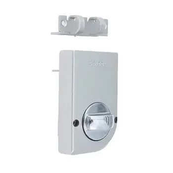 DORSET PHANTOM MAIN DOOR VERTI LOCK WITH KEY & KNOB (NICKEL SILVER) NIGHT LATCH DORSET | Model: PHA201NS