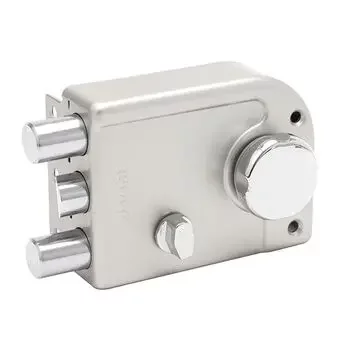 DORSET PHANTOM MAINDOOR TRIO LOCK WITH KEY & KNOB (NICKEL SILVER) NIGHT LATCH DORSET | Model: PHA301NS