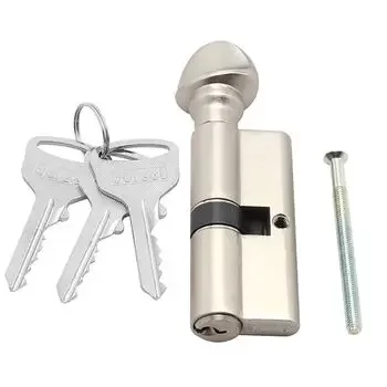 DORSET CYLINDER LOCK ONE SIDE KEY & ONE SIDE KNOB 70 MM SN DORSET | Model: CL107SN