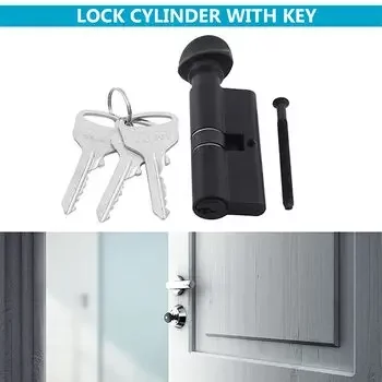 DORSET CYLINDER LOCK ONE SIDE KEY & ONE SIDE KNOB 70MM GM DORSET | Model: CL107GM