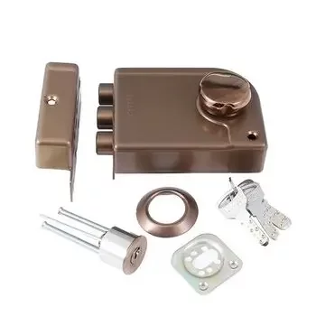 DORSET TRIO LOCK DEAD LOCK 14 PIN CYLINDER KEY & KNOB (HGFE) NIGHT LATCH DORSET | Model: PHA303HGFE