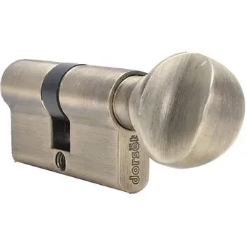 DORSET CYLINDER LOCK KEY & KNOB 60MM PT CL101PT DORSET | Model: CL101PT