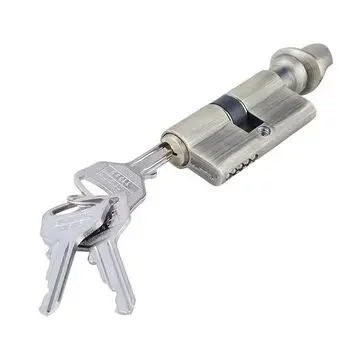 DORSET CYLINDER LOCK KEY & KNOB 60MM PT CL101PT DORSET | Model: CL101PT