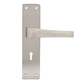 PLAZA 8 HECTOR MORTISE HANDLE + LEVER LOCK IN SS FINISH PLAZA | Model: 7622