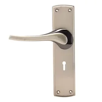 ATOM LOCK SIZE 65MM DOUBLE STAGE LOCKING SIZE: 205MM (8”) O 41 SATIN BLACK LEVER HANDLES ATOM