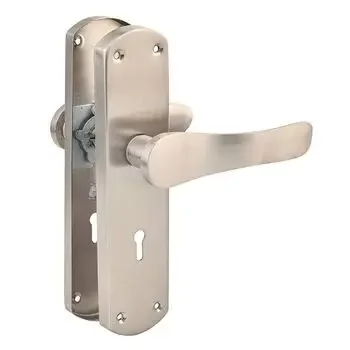 PLAZA ZODIAC KY :- 8 ZODIA MORTISE HANDLE + LEVER LOCK IN STAINLESS STEEL FINISH LEVER HANDLES PLAZA | Model: 6060