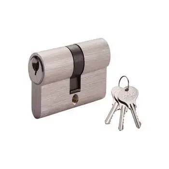 IPSA 60MM CYLINDER BOTH SIDE KEY IN SL FINISH IPSA | Model: 7027