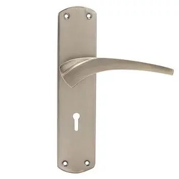 ATOM LOCK SIZE 65MM DOUBLE STAGE LOCKING SIZE: 200MM (8”) 904 K.Y- ANTIQUE LEVER HANDLES ATOM