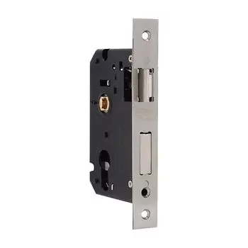 PLAZA NEXA S2 60MM :- 8 NEXA MORTISE HANDLE + MORTISE LOCK & 60MM CYLINDER KEY & KNOB IN LEVER HANDLES PLAZA | Model: 7606