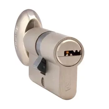 IPSA 8 CYS SKY LOCK SET WITH 60MM ONE SIDE KNOB & KEY CYLINDER-FSS SET LEVER HANDLES IPSA | Model: 8391