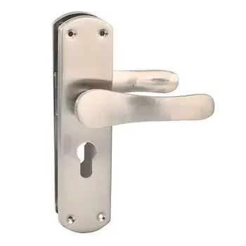 PLAZA SONIC S1 60MM :- 8 SONIC MORTISE HANDLE + MORTISE LOCK & 60MM CYLINDER KEY & KNOB I LEVER HANDLES PLAZA | Model: 4491