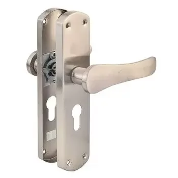 PLAZA SONIC S1 60MM :- 8 SONIC MORTISE HANDLE + MORTISE LOCK & 60MM CYLINDER KEY & KNOB I LEVER HANDLES PLAZA | Model: 4491