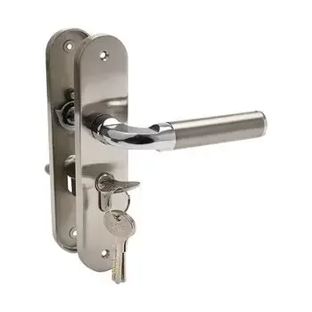 IPSA 10 CY SKY LOCK SET WITH 60MM ONE SIDE KNOB & KEY CYLINDER-FSS SET LEVER HANDLES IPSA | Model: 9018