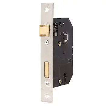 PLAZA SONIC KY :- 8 SONIC MORTISE HANDLE + LEVER LOCK IN STAINLESS STEEL FINISH LEVER HANDLES PLAZA | Model: 4492