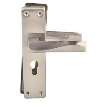 PLAZA FORTE S1 60MM :- 8 FORTE MORTISE HANDLE + MORTISE LOCK & 60MM CYLINDER KEY & KNOB I LEVER HANDLES PLAZA | Model: 8418