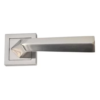 YALE MORTISE HANDLE YMC 519 WITH 60 MM CYLINDER KEY & KNOB (ON ROSE) SS FINISH YALE Model: YMC519-RE-60MM-8545-TT-SS