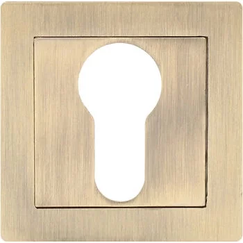 YALE MORTISE HANDLE YMC 521 WITH 60 MM CYLINDER KEY & KNOB (ON ROSE) AB FINISH YALE Model: YMC521-RE-60MM-8545-TT-AB