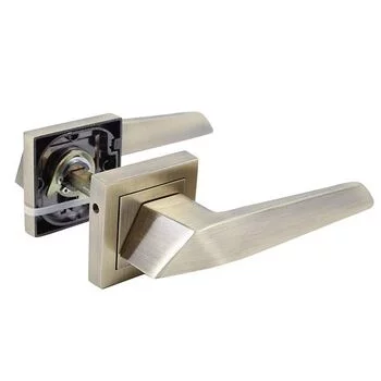YALE MORTISE HANDLE YMC 521 WITH 60 MM CYLINDER KEY & KNOB (ON ROSE) AB FINISH YALE Model: YMC521-RE-60MM-8545-TT-AB