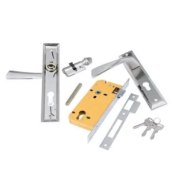 DORSET NOHA HANDLE ON PLATE CY 10 SC + ML110 + CL201 LEVER HANDLES DORSET Model: MLNOASC(ATP)