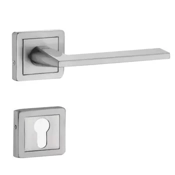 DORSET CETO HANDLE ON ROSE CY SC + ML110 + CL202 LEVER HANDLES DORSET Model: MLCOOR02SC