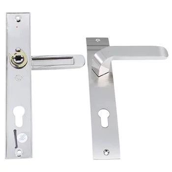 DORSET HALE ECO HANDLE SET ON PLATE 10 CY SC+ML110+CL206 LEVER HANDLES DORSET Model: MLHALE06SC