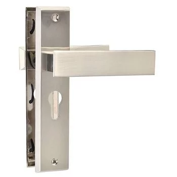 DORSET ELINA MORTISE LOCKSET WITH 60 MM CYLINDER KEY & KNOB (8) SC FINISH DORSET Model: HLELNASC