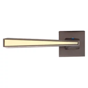 ARCHIS MORTICE HANDLE ON SQUARE ROSE MODEL NO. 405 (BN/GP) ARCHIS | Model: RC 405 BN/GP