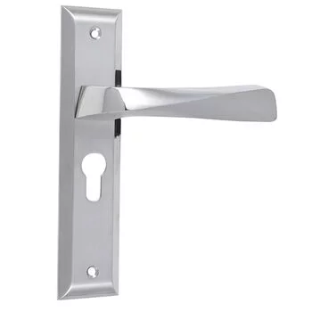 DORSET NOHA HANDLE ON PLATE CY 8 SC + ML170 + CL200 LEVER HANDLES DORSET Model: HLNOSC