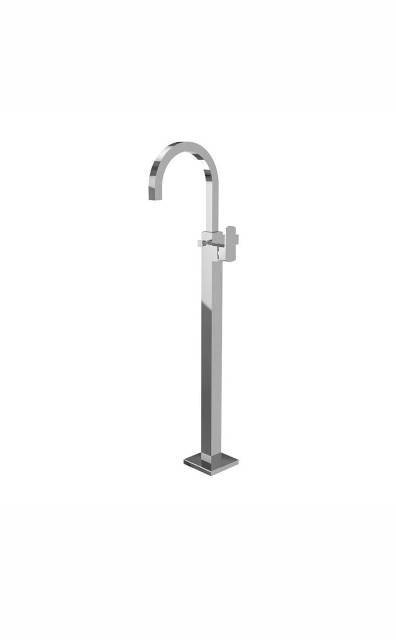 Exposed Parts Of Floor Mounted Single Lever Bath Mixer | Model : KUP-CHR-35121KPM