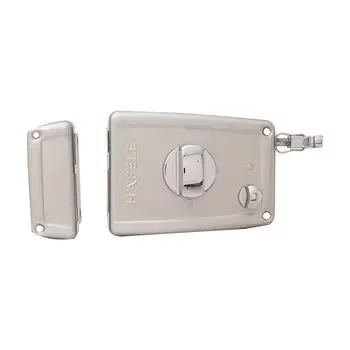 HAFELE VIGOR NL+KNOB DR THK 30-85 SATIN NIGHT LATCH HAFELE | Model: 911.58.266