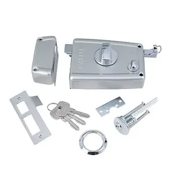 HAFELE VIGOR NL+KNOB DR THK 30-85 SATIN NIGHT LATCH HAFELE | Model: 911.58.266