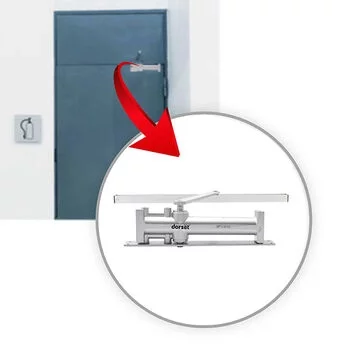 DORSET CONCEALED DOOR CLOSER 80KG DORSET Model: DC 85 CO