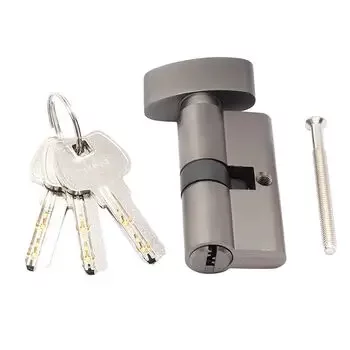 ARCHIS 60 MM KEY & KNOB CYLINDER (BN FINISH) ARCHIS | Model: 60-KXL-BN/DK