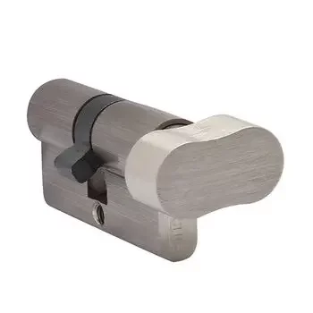 ARCHIS 60 MM KEY & KNOB CYLINDER (SN FINISH) ARCHIS | Model: 60-KXL-SN/DK/E