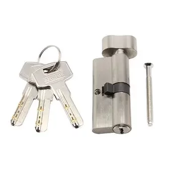 ARCHIS 70 MM KEY & KNOB CYLINDER (SN FINISH) ARCHIS | Model: 70-KXL-SN/DK/E