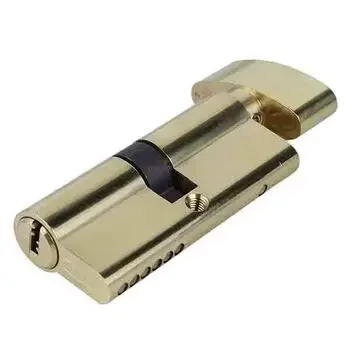 ARCHIS 70 MM KEY & KNOB CYLINDER (PB FINISH) ARCHIS | Model: 70-KXL-PB/DK